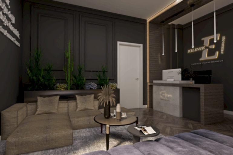 Klinik 'E' | Mimarlık | İç Mimarlık | 3D Tasarım |Uygulama