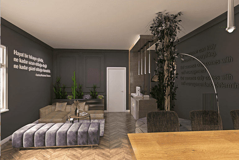 Klinik 'E' | Mimarlık | İç Mimarlık | 3D Tasarım |Uygulama
