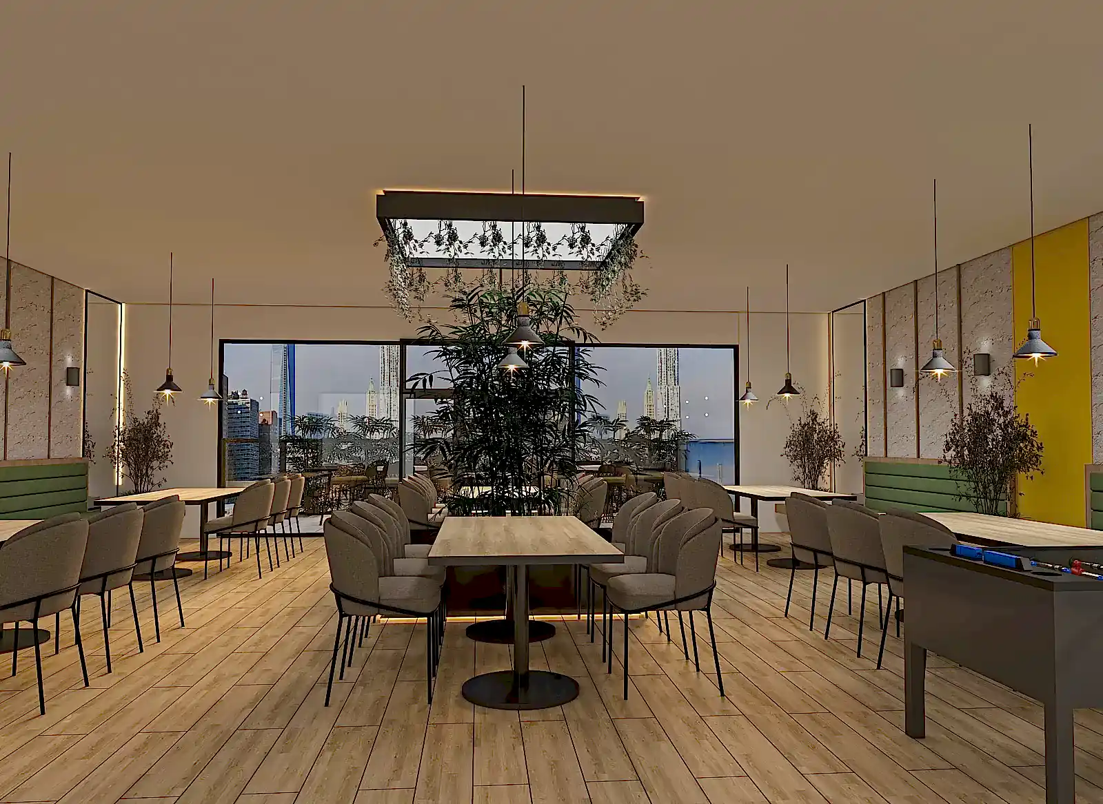 BEYTEPE'DE MODERN MİMARLIK | MİMARLIK |İÇ MİAMRLIK |3D TASARIM |RENDER |UYGULAMA |ARCHİTECTURE